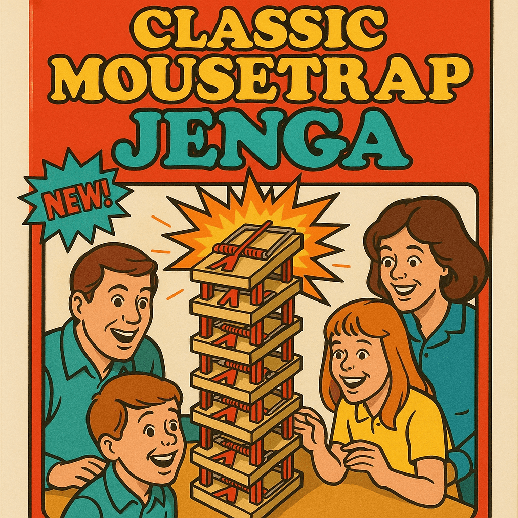 Classic Mousetrap Jenga